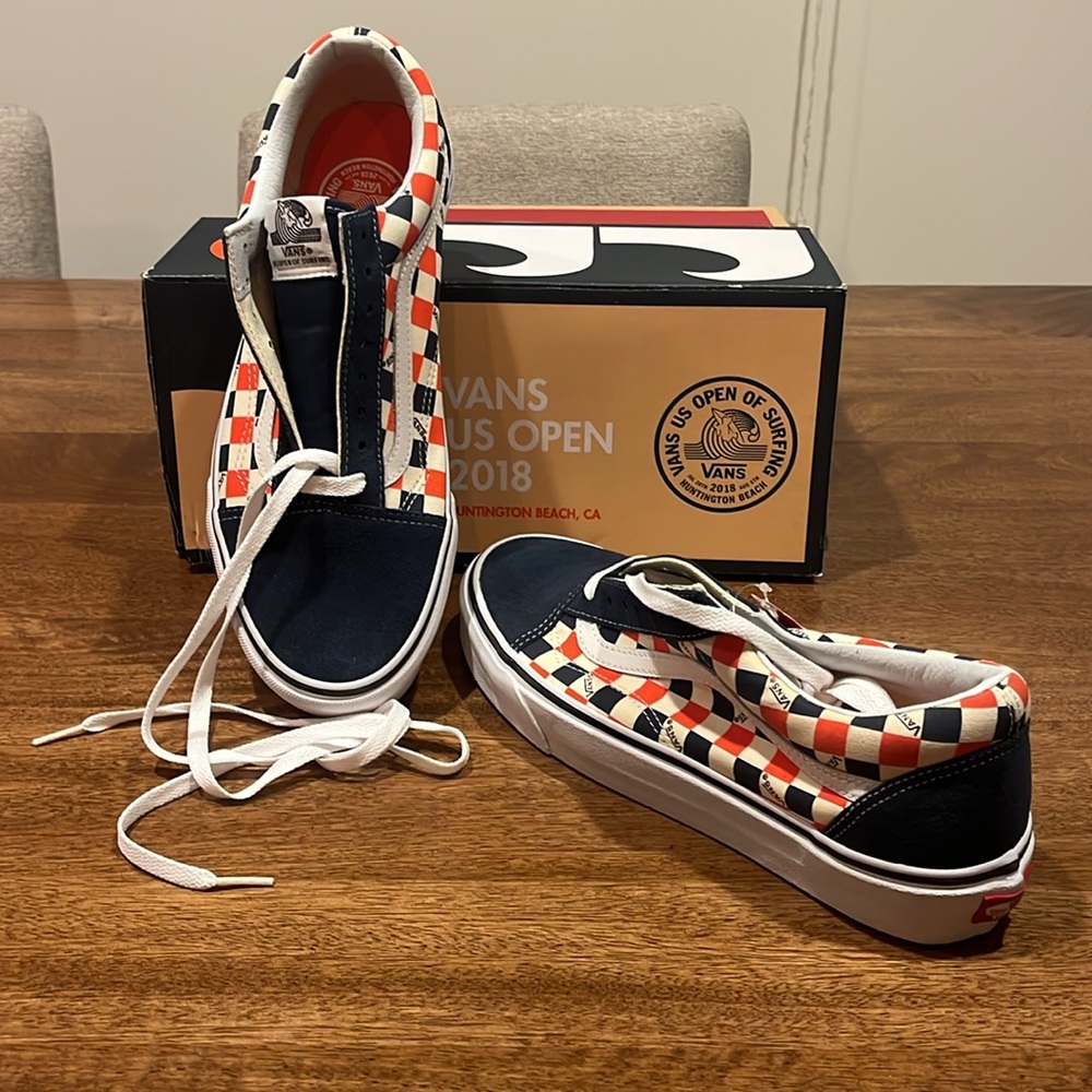 Vans Old Skool US Open navy/checker size 10